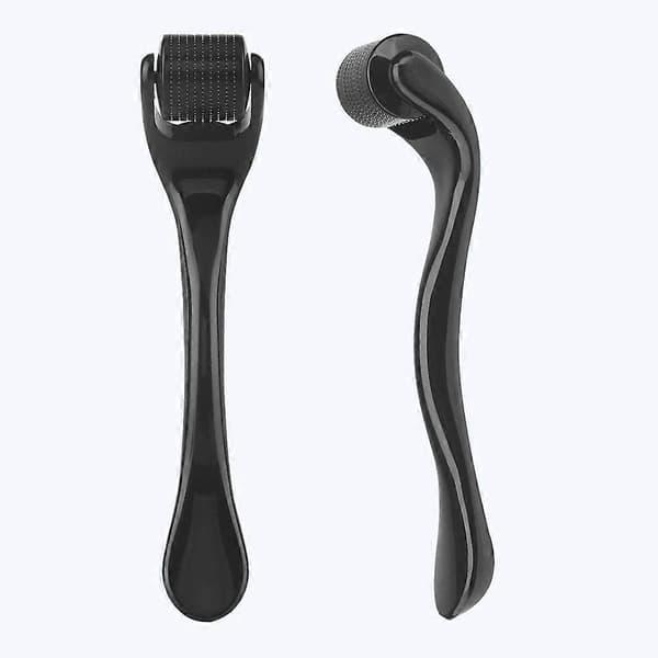 Derma Roller 0.3mm, 540 Titanium Microneedle Roller för Ansikte Ansiktsrynkor Håravfall Bristningar Hårväxt Mikro Nålar