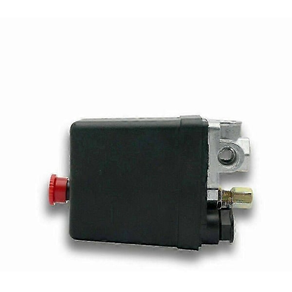 Tryckströmbrytare g1/4, 240V vertikal trefas fyrhåls tryckströmbrytare kontrollventil för luftkompressor, tryckströmbrytare kompressor tryckregulator