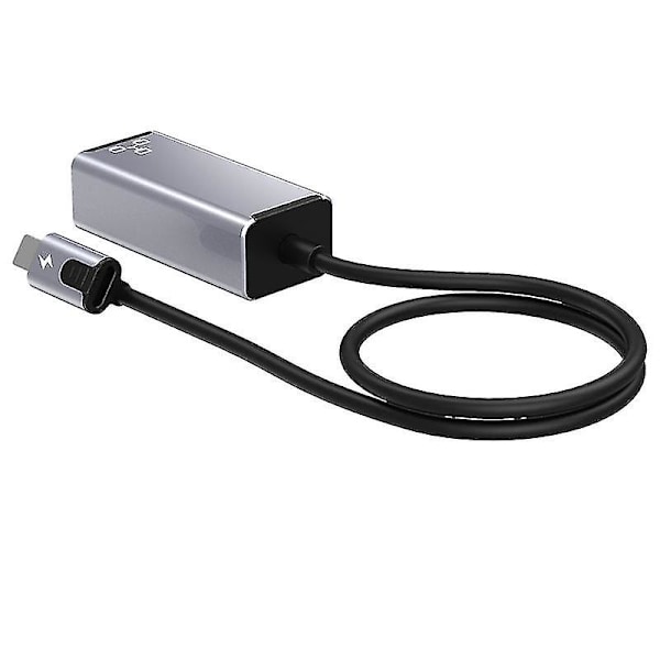 8-nastainen RJ45-adapteri Ethernet-adapteri Pd20w Lataus Ulkoinen 100mbps Verkkokortti Plug-and-play F
