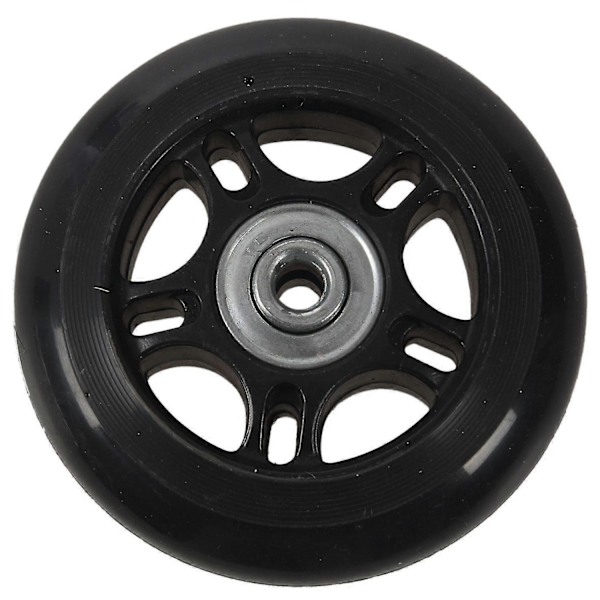 2 sett 64x18mm Koffert / Inline Utendørs Skate Erstatningshjul Svart Y