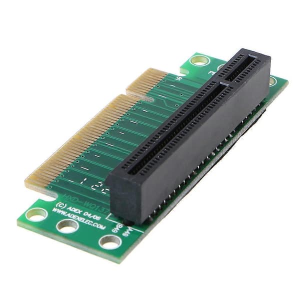 PCI for Express 8X Riser-kort 90 graders vinkel Riser-adapterkort for 1U/2U Comp