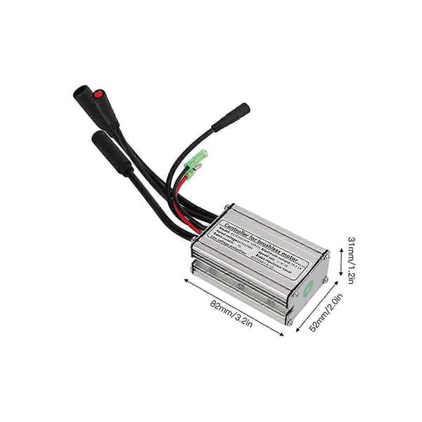 E-Bike Controller 36V / 48V 9 Rör 15A Vattentät Kontakt Controller för 36V / 48V 250W Borstlös
