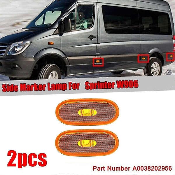 2x Sidespejlblinklys til Sprinter W906 2006-2018 A0038202956