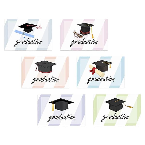 Examenspresent för studenter Rektangulär form 20X15cm 6-pack