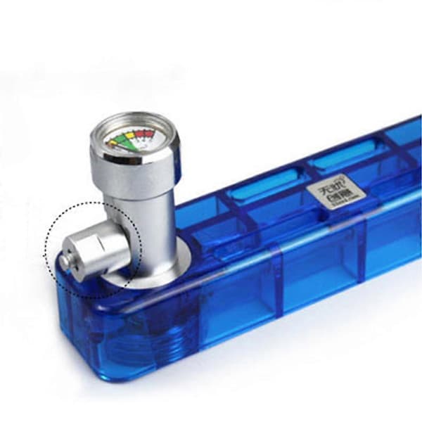 DIY CO2 Diffuser Praktisk D501 Generator Akvariumsystem Kit Pro Nål för Ventil