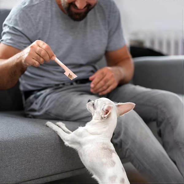 3 stk. kæledyrsfoderdåseske, kæledyrsfoderblandingsskeer, silikone mad på dåse, scoop mini spatel, mad på dåse ske til hunde og katte (pink+grå+grøn)