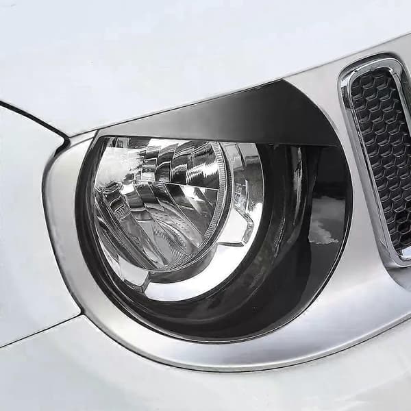 Angry Eyes Frontlygte Bezel Trim Cover til Jeep Renegade 2015 (Sort)