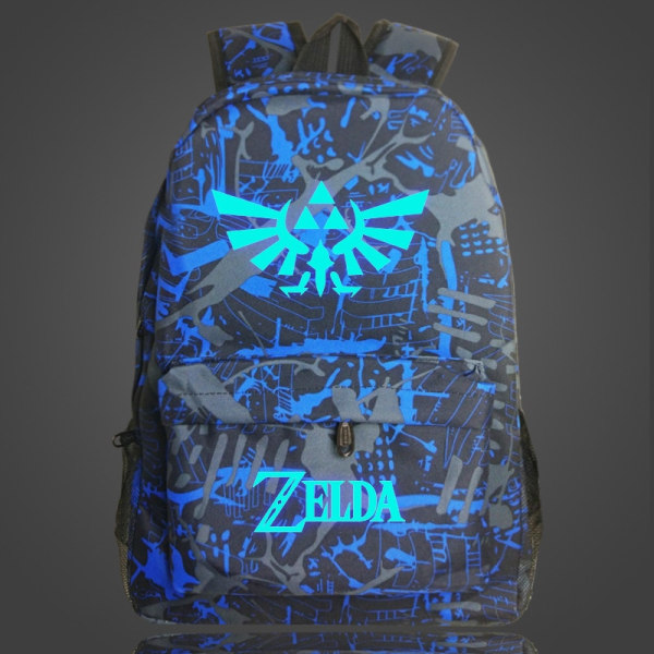 Anime Legend of Zelda Mochila skolväska Luminous studentryggsäck Style 11