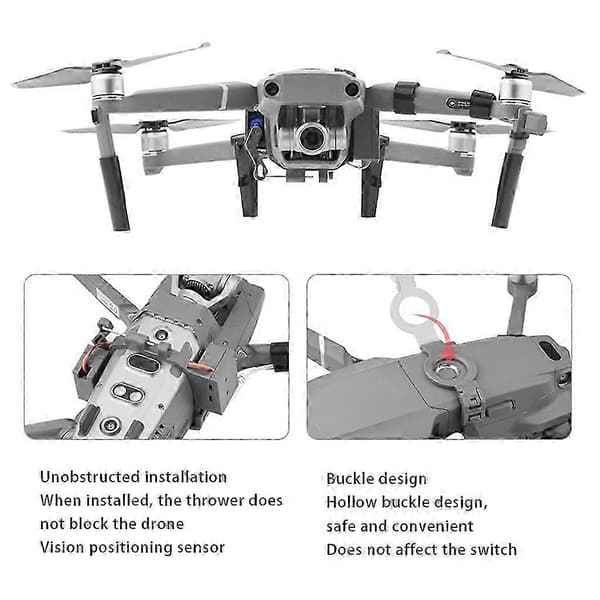 Lastsläpp Kastare Luftsläpp Leveransdelar för DJI-Mavic 2 Pro/Zoom Drönare