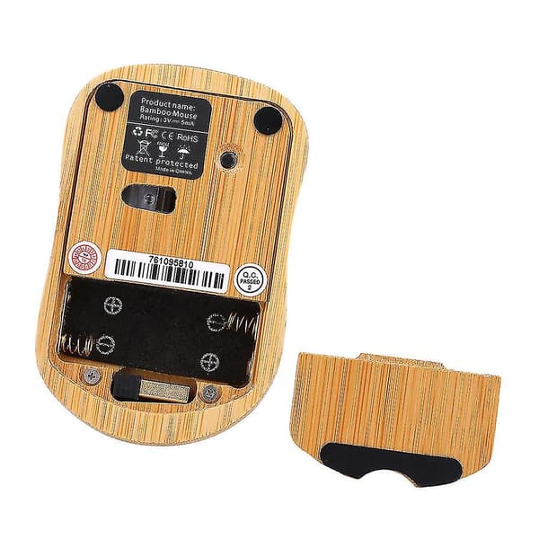 2.4g langaton optinen bambuhiiri