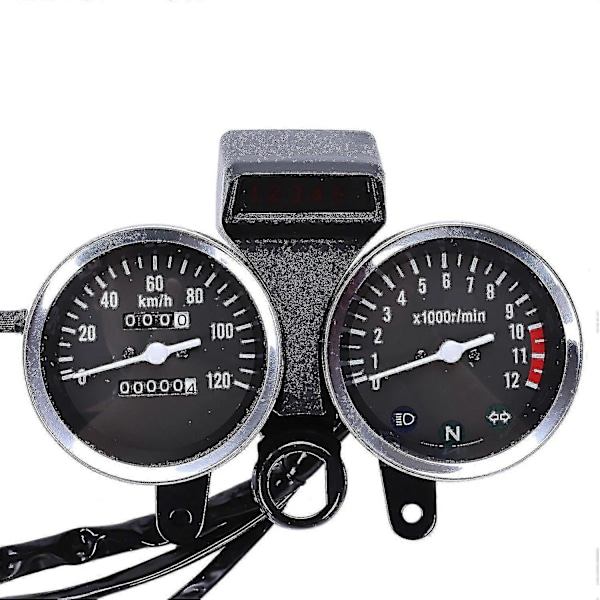LED Motorcykel Modificerede Tilbehør Speedometer Odometer Omdrejningstæller