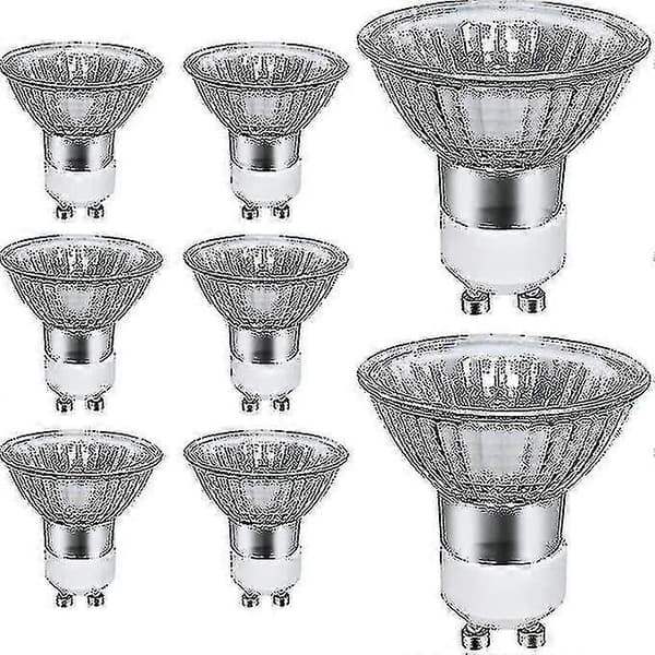 Gu10 Halogenlampor, 8-pack 50w Gu10 Halogen Spotlights