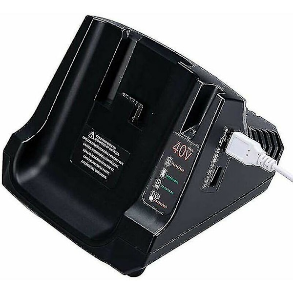 Korvaava Lcs36 Lcs40 -laturi Black &amp Decker 36V 40V Max -laitteille
