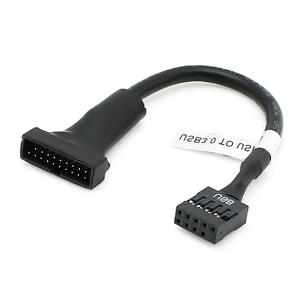 1-Pack USB 3.0 till USB 2.0 Adapterkabel Datormoderkort Kabelanslutningar