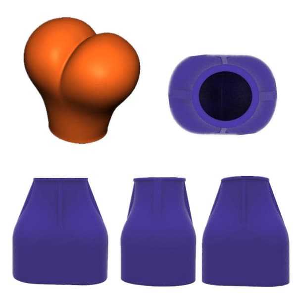 Rumpe Bougie Form Silikon Kroppsformet Bougie Form Non Stick Telysform