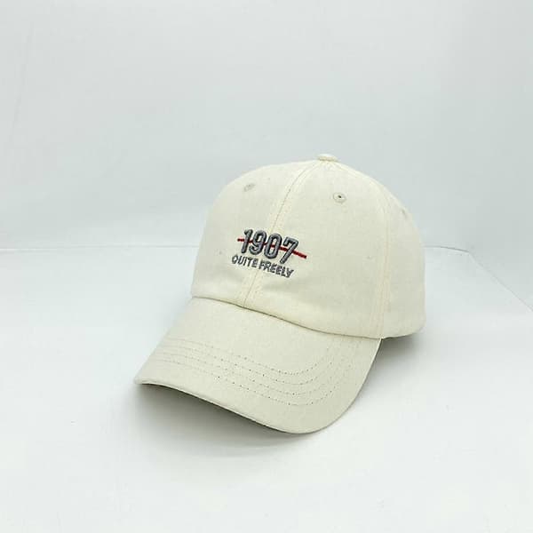 Dotpet 1907 Baseball Cap Sommer Soft Top Cap(Rødvin)