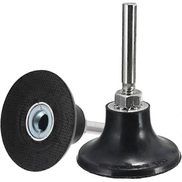 Roterande Polerskivehållare Ersättningsskivadapter (svart) (1 st) yu