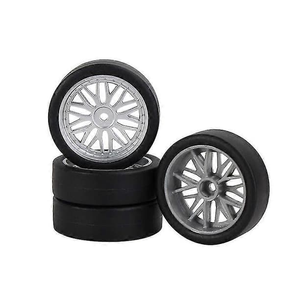 4 stk. 32 mm RC Drift Dæk Hjul Hårdt Dæk til LDRC AE86 1/18 RC Bil Opgraderingsdele Tilbehør