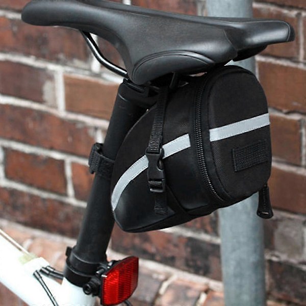 Roswheel Cykel Väska Sadelstolpe Sadelväska Bakre Paket Svart Utomhus-Yvan