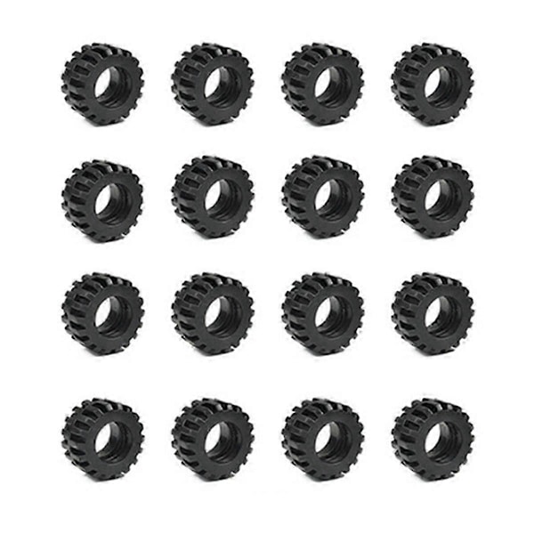 48 st Mini Hjulaxlar Paket Block Biltillbehör Däcknav Klassiska Byggklossar Barn DIY Leksaker Klossar för Barn