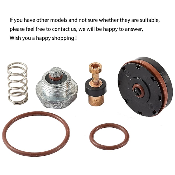 N008792 D55155 Udskiftningssæt til Reparation af Luftkompressor Regulator, Kompatibelt med Craftsman kompressor Regulator Reparationssæt