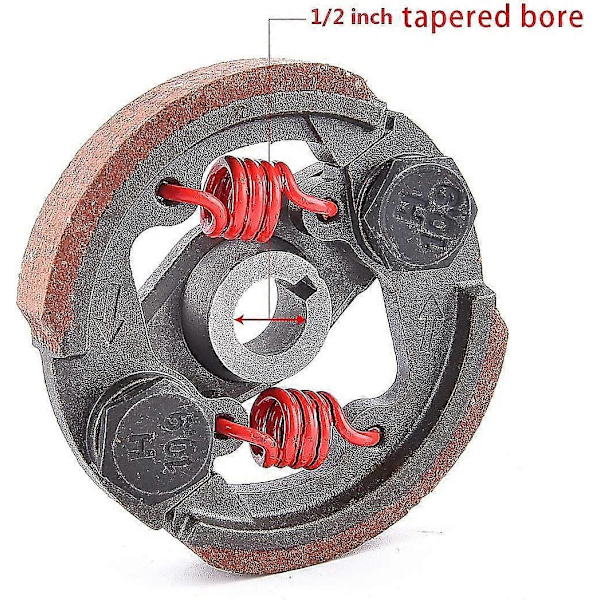 Växellåda Reduktionslåda Koppling 47cc 49cc 2-takts Pocket Mini Bike T8f 11t 13t 14t 17t 20t Tänder Svart Set Of-Excellence