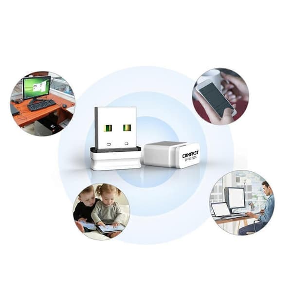 CF-WU810N Wi-Fi-sovitin USB-sovitin Dongle Wifi 150mbps 802.11bgn 2.4Ghz