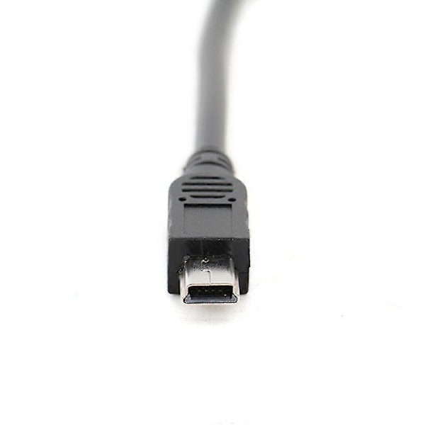 Micro USB Hun Til Mini USB Han Adapter Oplader Konverter Kabel 13cm
