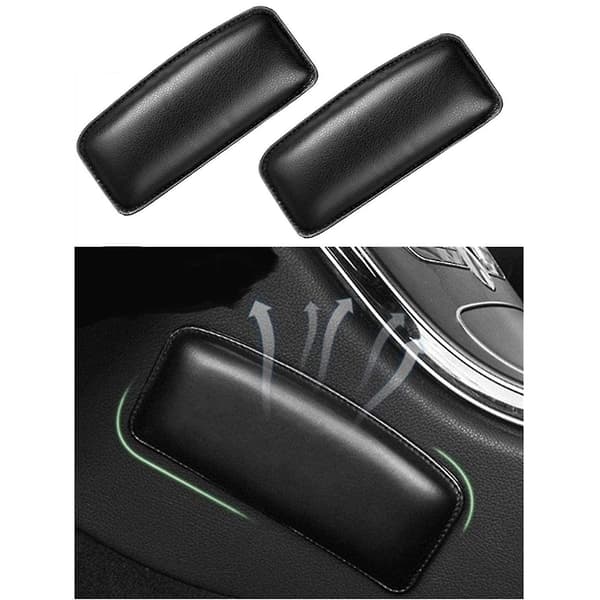 Universal Bil Armstöd Kudde Mjukt Läder Konsol Knäskydd Dörr Armstöd Armbågsskydd Comfo