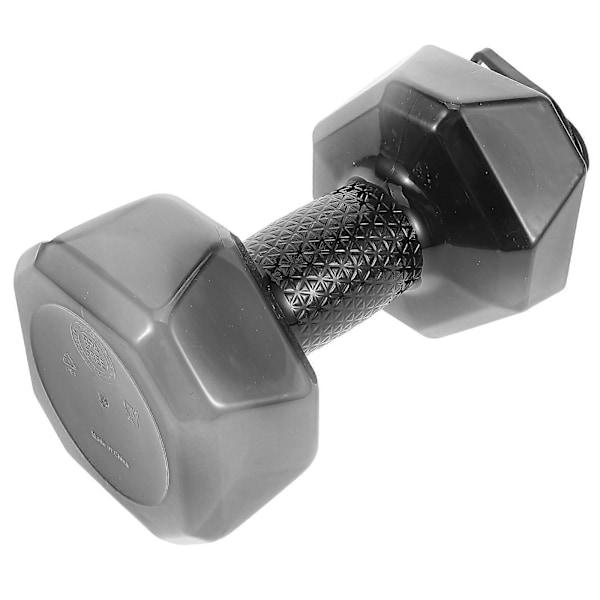 Dumbbell Form Drikkedunk Kreativ Vægt Form Vandflaske Bærbar Fitness Vandflaske