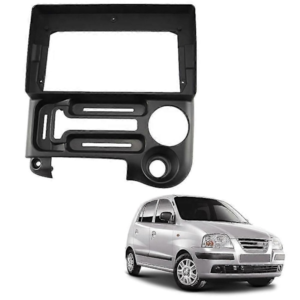 Bilradio Fascia for Santro 2003-2005 DVD Stereo Rammeplate Adapter Montering Dash Installasjon Bez