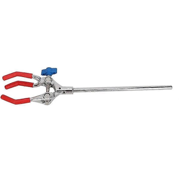Laboratoriokiinnike 28cm 3-sorminen kumipäällysteinen pää Laboratoriokiinnike Monitoiminen lauhdutinbekerikiinnike