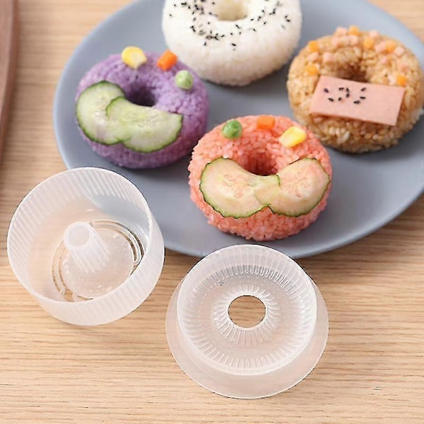 Sushi Form Transparent Donutformad DIY Liten Risbollsform för Kök-ZZY