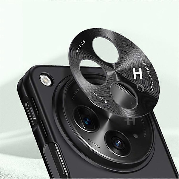 Kompatibelt Skal för Oppo Find N3 5G Hårt PC Ställ Telefonfodral med HD Härdat Glas Film Gold