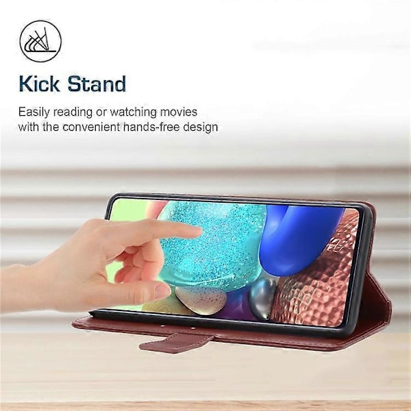 Kompatibelt för ZTE Blade L9 Anti-fingeravtryck Y-formade Linjer Präglat Handrem Magnetiskt PU Läder Ställ Telefonskal med Plånbok WineRed