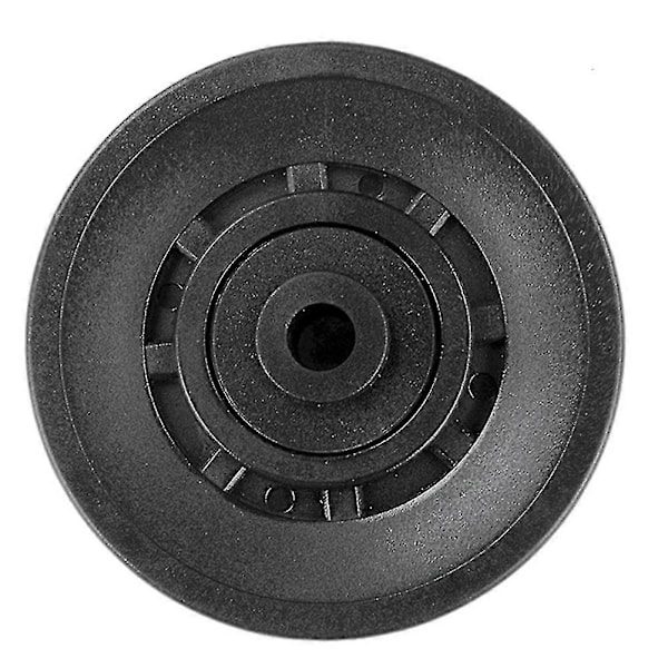 4 stk. Universal 70 mm Diameter Slidstærk Leje Trisse Hjul Kabel Gymnastikdel - Fremragende
