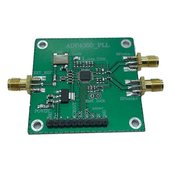 35MHz-4.4GHz 5VDC Phase-Locked Loop Modul Bredbånds-RF Signalkilde Demo Board