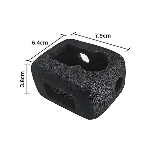 Brusreducerande Svampfodral för Actionkamera till DJI Osmo Action 5 Pro Kamera