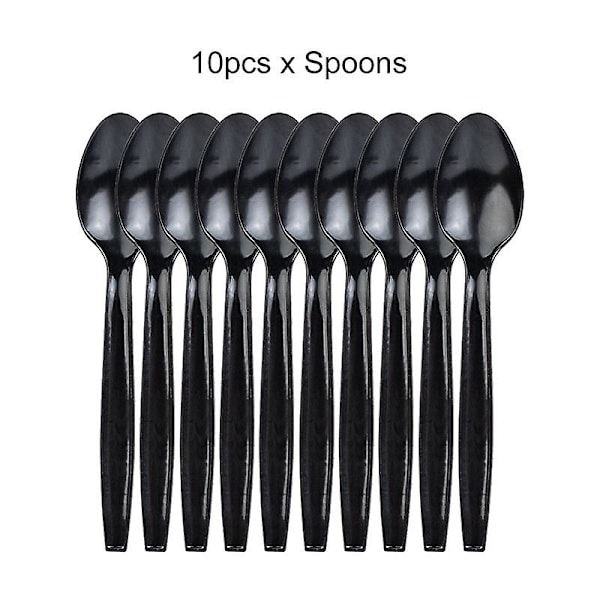Elokuva Keskiviikko Addamsin syntymäpäiväjuhlien koristelu Banneri Ilmapallo Astiasto Juhlatapahtumatarvikkeet Kodinsisustuskupit tausta 10pcs spoons