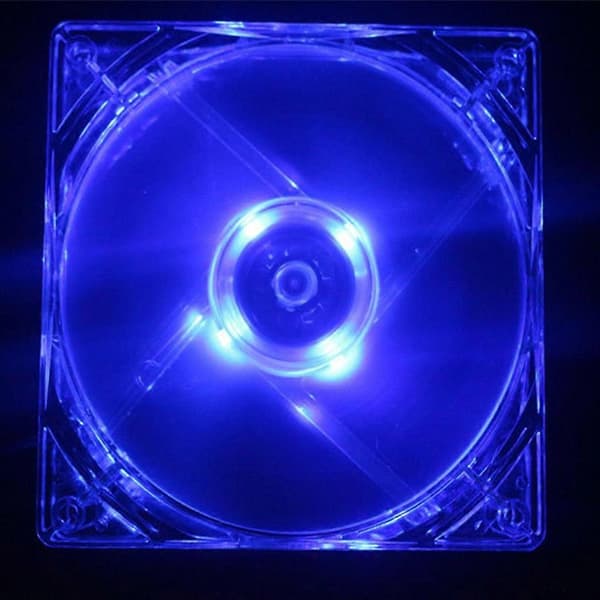 120x120x25mm PC Computer Ventilator Computer Kabinet Køleplade 12cm RGB Lys CPU Køler