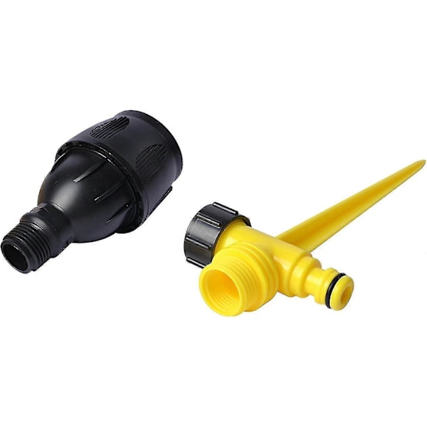 Havesprinkler, 1/2\" Automatisk 360 Graders Roterende Plænevandingssystem Vandspreder (2 stk.)