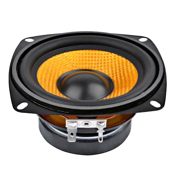 1 stk 4-tommers bærbar lydhøyttaler 4 Ohm 15w Basshøyttaler Diy Profesjonell Multimedia Subwoofer Høyttalere For