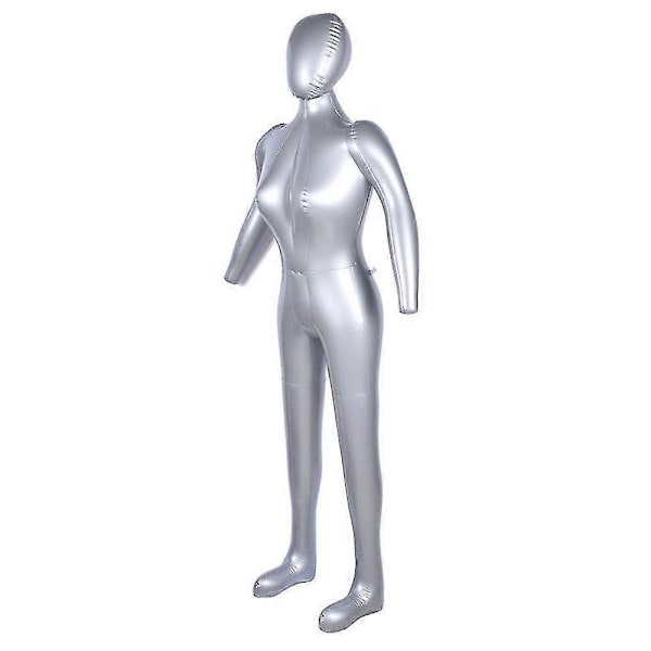 2023 Full Uppblåsbar Tors Kvinnlig Pvc Uppblåsbar Mannekäng För Maniquis Para Ropa Inflationsmodell Kvinnor Displayställ M00358-Excellence