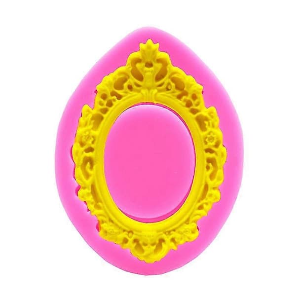 3D Ramme Silikone Fondant Form Kageudsmykning Chokolade Bageform Værktøj
