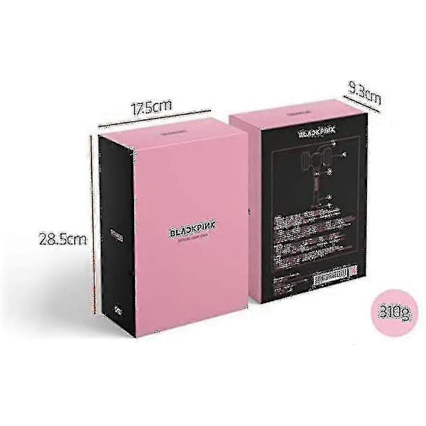 Blackpink Lightstick Hjerte-/hammerformet Kpop Led Lampe Stick Koncert Lampe Hiphop Lightstick Fluorescerende Stick kompatibel med Blackpink Fans