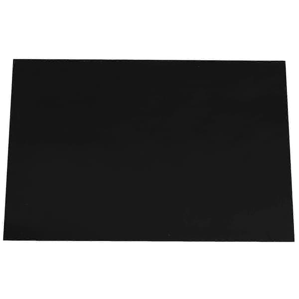 Gitarrbas Plektrumskydd Ark Repskydd Blank Material 1 Lager Svart 43 x 29 cm
