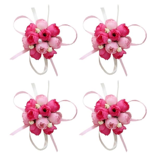 Korsage Håndledsblomst til Bryllupsbrug, der Kombinerer Holdbarhed og Sofistikeret Design