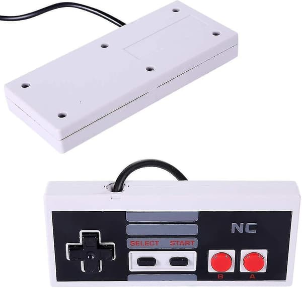 Klassiske Nes Controllere Til Nes 8 Bit Entertainment System Konsol Kontrol Pad (2 stk)