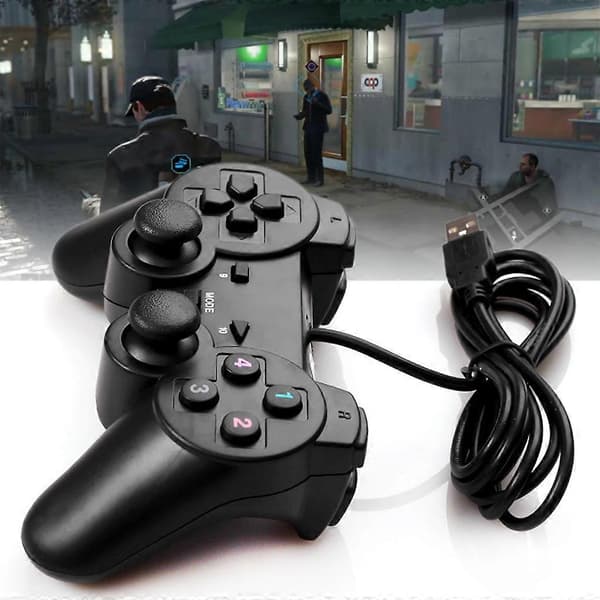 Kablet Gamepad Joystick USB 2.0 Kablet Joypad Gamepads Spilcontroller Til PC