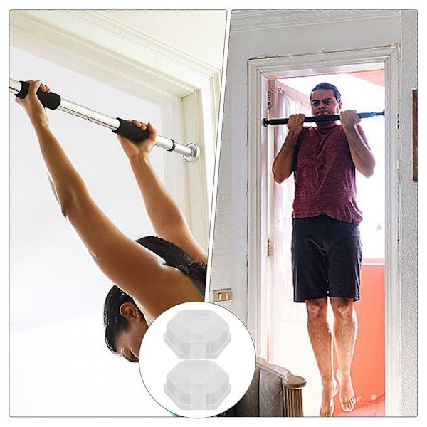 1 Par Dörr Pull Up Bar Ändskydd Dörr Pull Up Bar Ändskydd Dörr Träningsstänger Sugkoppsskydd